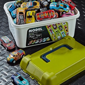 Coches de juguete a escala 1:64 de aleación fundida a presión para mayoristas, vehículos en miniatura de simulación personalizados, coches de juguete con función de retroceso. - Product Image 3