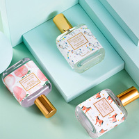 Parfum d'étudiant Victoria First Love Strawberry Girl Small Crowd Collection Parfums intimes avec boîte de présentation en anglais