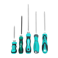 Tournevis à main magnétique pour cloisons sèches isolé industriel multifonctionnel promotionnel jeu d'outils de forage croix OEM personnalisable