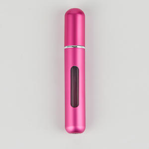 Portable <b>Travel</b> Refillable Mini Aluminum <b>Perfume</b> Bottle 8ML Colorful <b>Perfume</b> Bottle - Product Image 6