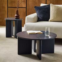 Tables basses gigognes YingRun durables, style nordique moderne, en MDF, pour salon, petits espaces, polyvalentes, style scandinave, pour la maison