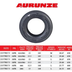 ยางรถบรรทุกแบบไม่มียางใน ขนาด 215/75R17.5 และ 235/75R17.5 ใหม่ ทนทานต่อการสึกหรอ เหมาะสำหรับรถบัสและรถบรรทุกกึ่งพ่วง - Product Image 3