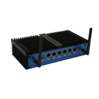 Mini routeur pare-feu avec 6 ports Ethernet Pfsense OPNsense Core I3 I5 I7 4405U PC barebone avec disponibilité en stock