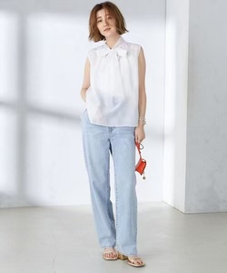 Camicette Casual Plus Size con dettagli <span class=keywords><strong>eleganti</strong></span> in rilievo e sovrapposizioni trasparenti con Logo frontale intrecciato in tinta unita - Product Image 6