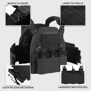 Ptg प्लेट वाहक 500d नायलॉन सामरिक बनियान पूर्ण शरीर संरक्षण checo व्यक्तिगत सुरक्षात्मक मोइल बनियान सामरिक - Product Image 2