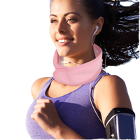 Enveloppe réutilisable PCM pour le cou, rafraîchissante et chauffante, en matériau à changement de phase, pour le soulagement du stress thermique, la douleur cervicale et la régulation de la température