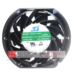 พัดลมระบายความร้อนแบบแกน Sj 48V 2.7A 17 ซม. ลูกปืนไหลเวียนอากาศสูงสำหรับใช้ในอุตสาหกรรม - Product Image 1