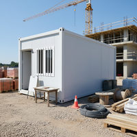 Casa Contenedor de Diseño Moderno de Ensamblaje Rápido para Uso Exterior, Refugio para Desastres y Suministro de Viviendas de Emergencia