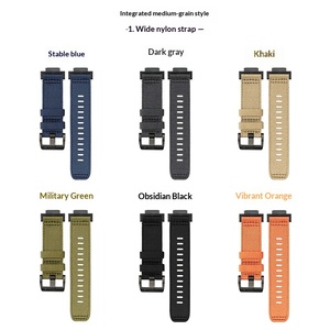 Correa de reloj de repuesto de nailon trenzado de 22 mm para la serie <span class=keywords><strong>G</strong></span>-<span class=keywords><strong>SHOCK</strong></span> DW-<span class=keywords><strong>5600</strong></span> / GA-110, correa deportiva duradera - Product Image 4
