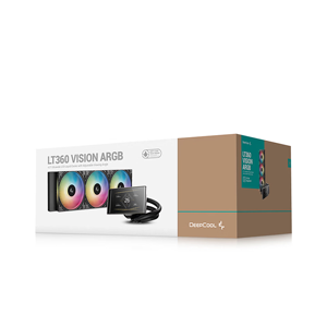 Nouveau Refroidisseur Liquide <span class=keywords><strong>AIO</strong></span> DeepCool LT360 VISION ARGB 360mm avec Écran IPS 4,5 pouces pour CPU LGA 1851 1700 1200 115X AM5 AM4 - Product Image 4