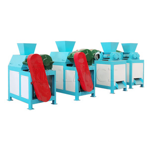 Gypsum powder fertilizer roll press extrusion granulator machine