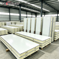 Panneau mural et de plafond modulaire en PU sandwich Camlock pour kit d'installation de petite chambre froide