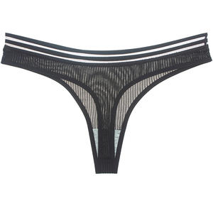 <span class=keywords><strong>Tanga</strong></span> Sexy de Encaje Europeo SP&CITY para Mujer, Ropa Interior Sexy, Bragas Transparentes Sólidas, Bragas sin Costuras con Aberturas - Product Image 5