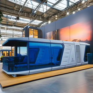 Luban Hut La maison conteneur préfabriquée moderne personnalisée peut être équipée d'une capsule spatiale à énergie <span class=keywords><strong>solaire</strong></span> - Product Image 1