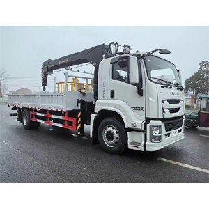 Camión con Grúa Montada 1s-uzuU 4x2, Conducción Izquierda/Derecha, Grúa de Pluma Recta de 8 Toneladas en Venta - Product Image 3