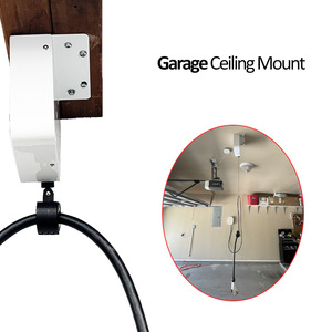 Système de gestion des câbles de chargeur de véhicule électrique pour garage résidentiel de niveau 1/2, montage au plafond, enrouleur de câble rétractable, enrouleur de câble - Product Image 6
