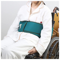 Sangles de retenue de lit médical Ceinture roulante pour patient Ceinture de sécurité pour fauteuil roulant pour les soins aux personnes âgées pour l'application de la taille