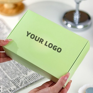 <span class=keywords><strong>กล่อง</strong></span>ขนมคุกกี้มาการองเกรดอาหารกล่องบรรจุภัณฑ์อาหารแบบย่อยสลายได้ออกแบบโลโก้ได้ตามต้องการ - Product Image 5