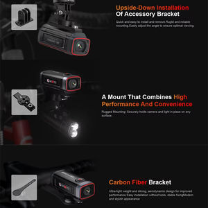 AKEEYO IP66 방수 와이파이 GPS 2K <span class=keywords><strong>60FPS</strong></span> 자전거용 미니 라이딩 카메라 대시캠 - Product Image 4