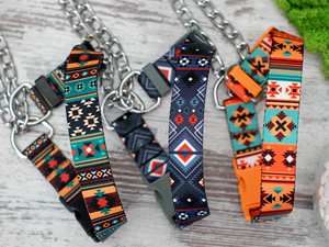 Collier pour chien en velours personnalisé avec nœud décoratif, martingale pour chiens, motif uni - Product Image 4