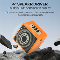 Altavoz BT Portátil para Exteriores, Sistema de DJ, Subwoofer, Caja de Sonido Inalámbrica, USB, TF, FM, AUX, TWS