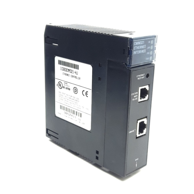 A Brand New Plc Ic693cmm321-hj 90-30 Series Ethernet Interface Module, 16-connections