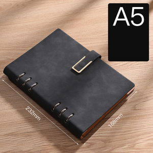 Impression de page pour cahier à spirale a5 cahier moleskine cadeaux promotionnels rouge avec cahier papier à bande élastique - Product Image 5