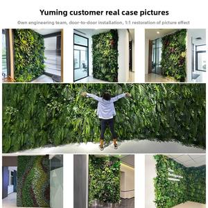 Plante artificielle intérieure verte simulée Décoration murale Pelouse artificielle en plastique <span class=keywords><strong>pour</strong></span> balcon <span class=keywords><strong>Image</strong></span> de <span class=keywords><strong>fond</strong></span> <span class=keywords><strong>pour</strong></span> intérieur extérieur - Product Image 5