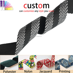 Tali Webbing Poliester Bergaris Tebal <span class=keywords><strong>3</strong></span>.8cm, Tali Anyaman Tahan Lama dan Anti-Selip, Tali Bahu Multifungsi - Product Image 4