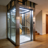 Ascenseur hydraulique autonome sans puits pour villa, installation facile, élévateur résidentiel pour fauteuils roulants pour maisons privées