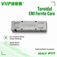 Solution EMC V18017FS avec perles magnétiques à clipser en ferrite divisée, boîtier noir, pour câbles d'alimentation et de données