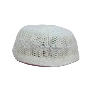 Custom-made wool knitted <b>men's</b> Islamic prayer <b>hats</b> with personalized style for casual occasions - delivery, in-stock wholesale - Product Image 1