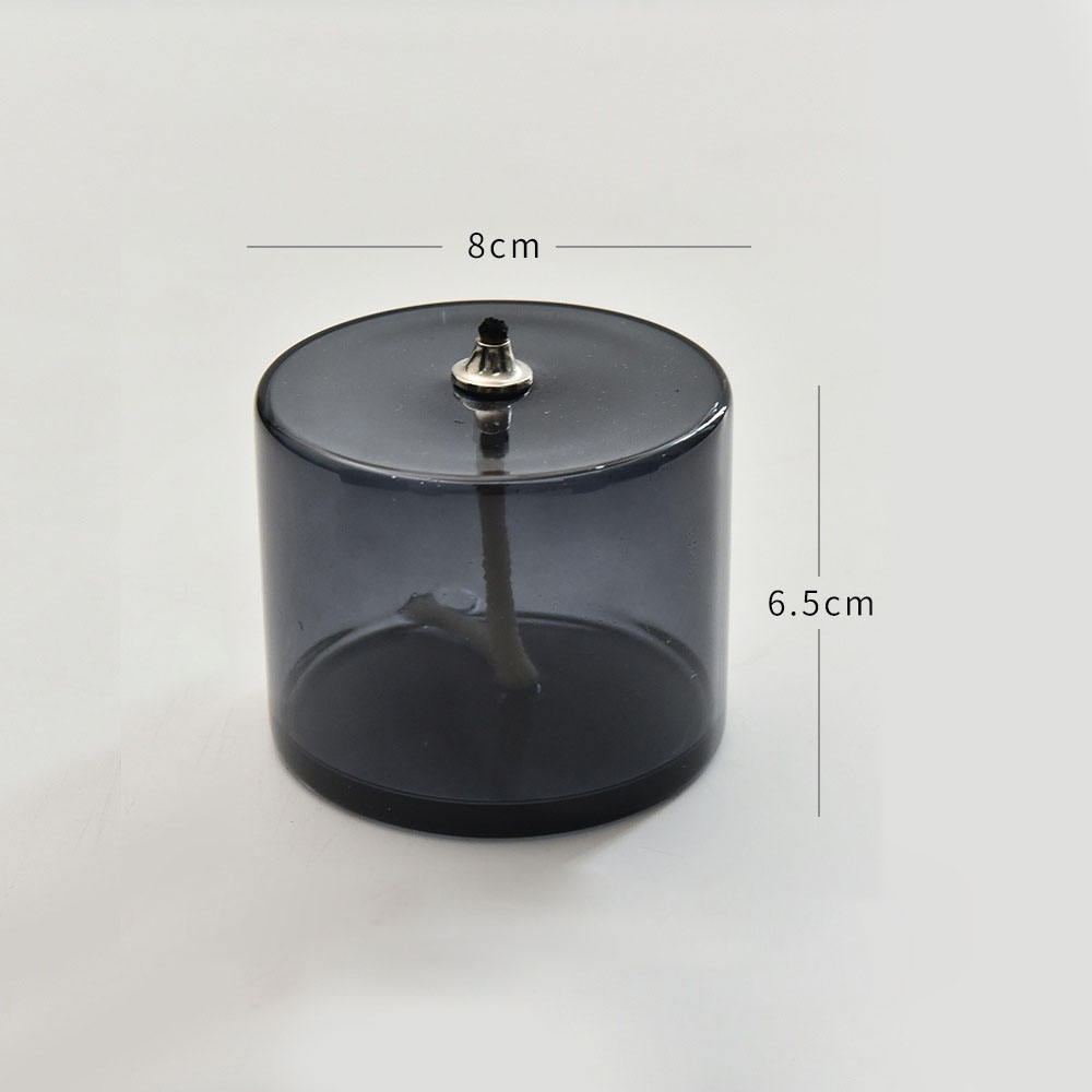 grey M size+Metal wick