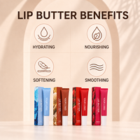 Baume à lèvres en marque blanche pour startups – Gloss hydratant, soin des lèvres liquide aux peptides, végétalien, waterproof, traitement repulpant