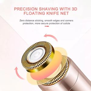 Depiladora Eléctrica Portátil Tipo Lápiz Labial, Depilación Sin Dolor para Rostro y Cejas - Product Image 4