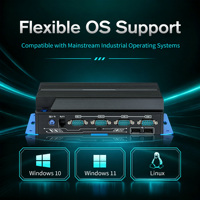 Dual LAN 4xCOM Triple Display PC Mini Industri Berkinerja Tinggi I3 I5 I7 1125G4 1155G7 1195G7 7505 Pengontrol Industri
