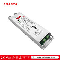 Driver de transformateur d'alimentation LED 30w 48w 100w Entrée Ip20 Éclairage de bande LED d'intérieur 5 en 1 Driver de LED à gradation 12v 24v