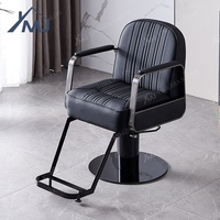 Chaise de coiffeur pivotante et réglable en hauteur pour salon de coiffure