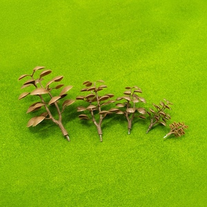 Arbre de simulation en plastique ABS 3D Yunjie, couleur personnalisée, design contemporain, garantie de 5 ans pour la micro-paysage à l'échelle architecturale - Product Image 3