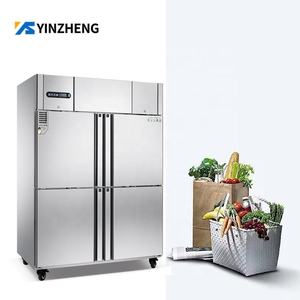 YINZHENG Four-Door Split-Door Commercial Reach-In Refrigerator - & Energy Star Certified for US Large Restaurant Kitchens LG27 B - Product Image 1