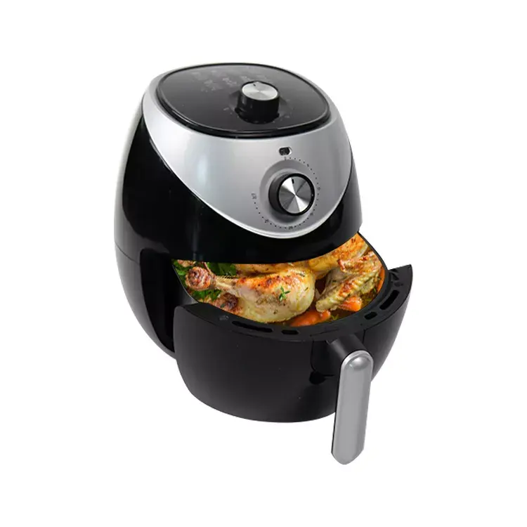 Large capacity cheap Mechanical control oilless air fryer Oven with No-stick basket