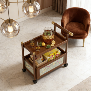 <span class=keywords><strong>Table</strong></span> <span class=keywords><strong>basse</strong></span> en bois massif de style <span class=keywords><strong>vintage</strong></span>, couleur noyer, avec rangement, <span class=keywords><strong>pour</strong></span> salon, usage domestique - Product Image 1