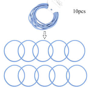 10 pièces petits chouchous élastiques pour femmes bébé cheveux bandes élastiques cheveux cravates queue de cheval cheveux anneau fille accessoires - Product Image 3