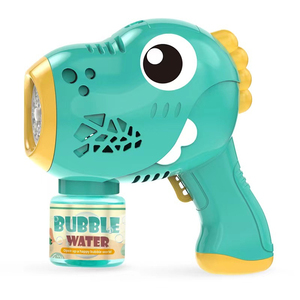 Pistola de Burbujas de Jabón de Plástico con Luz y Música para Niños, Juguete para Exteriores - Product Image 1