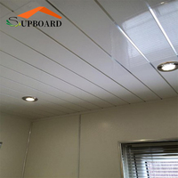 Joints décoratifs Panneaux de plafond en PVC U Clip pour salle de bain