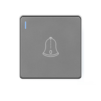 Enchufe multifuncional para el hogar, Panel gris de carga Usb poroso, 86, tipo 13A, estándar británico