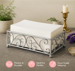 Sang Trọng Biểu Tượng Tùy Chỉnh 1 Ply Túi Phong Cách Mềm-Giảm Cao Thấm Airlaid 6 Lần Trinh Nữ Bột Gỗ Khăn Ăn Giấy Cho Nhà Hàng Sử Dụng - Product Image 5