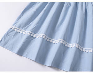 Vestido de Manga Larga con Estampado Floral y Encaje para Niñas de 1 Año, Venta al por Mayor en Bangladesh, Precio Económico, Directo de Fábrica - Product Image 5