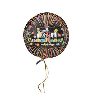 Palloncini Bobo Trasparenti Stampati in Lingua Spagnola '<span class=keywords><strong>Buon</strong></span> <span class=keywords><strong>Compleanno</strong></span>' da <span class=keywords><strong>20</strong></span> Pollici, Doppio Lato, per Decorazioni Festa di <span class=keywords><strong>Compleanno</strong></span> - Product Image 5