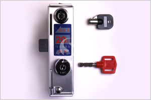 Casilleros Metálicos de Alta Resistencia con Cerradura de Seguridad Operada con Monedas, Acero Inoxidable, Grado 1 ANSI, Plateados, para Centros Comerciales Públicos, Plástico ABS - Product Image 3